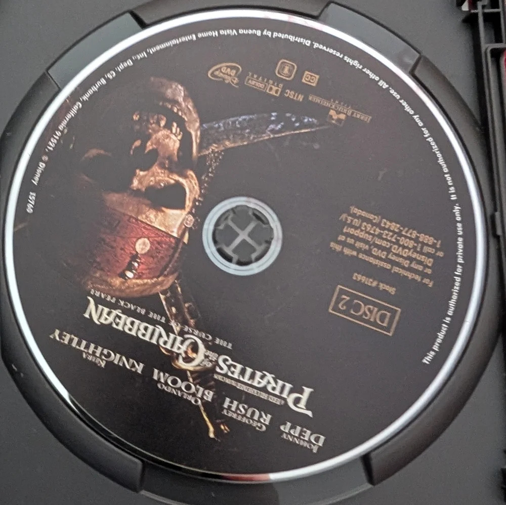 The Pirates Of The Caribbean The Curse Of The Black Pearl (EUC) - Picture 4 of 4